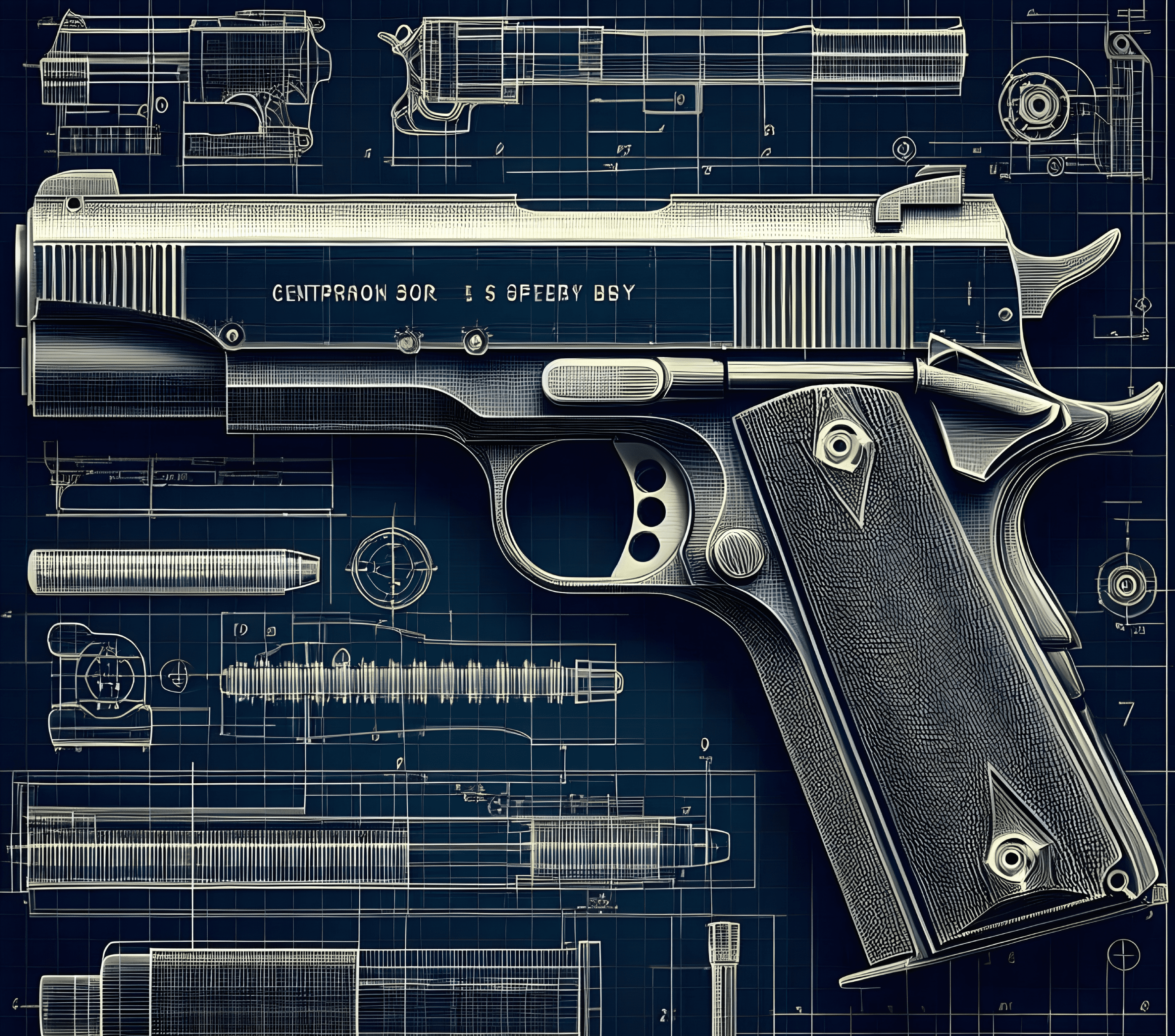 colt gun blueprint